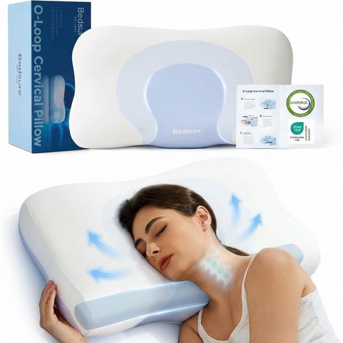 Bedsure Cervical Neck Pillow